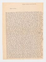 Letter from Elsa Speier to Alfred and Käte Speiers, November 22, 1938