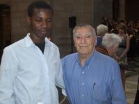 Louis Leviticus at Holocaust Commemeration