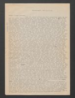 Letter from Trude to Speier Family, December 10, 1938