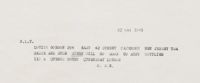 Telegram from OSE to Louise Gordon, May 23, 1945