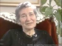 Freda Bucheister Shoah Foundation Testimony