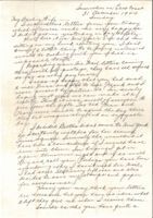 Letter from Clarence Williams to Gretchen Williams, December 31, 1944