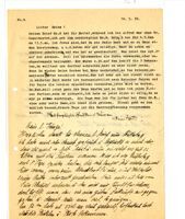 Letter from Curt and Regina Schönwald to Henry Wald, May 16, 1939