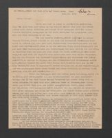 Letter from Erich Menders to Alfred Speier, February 13, 1939