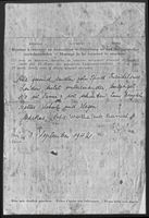 Message from Markus Stern to Adolf Stern, September 3, 1942