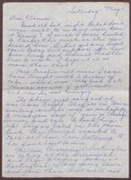 Letter from Gretchen Williams to Clarence Williams, May 6, 1944