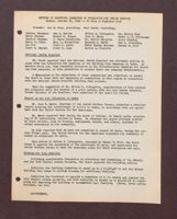 Minutes of the Executive Committee of Federation for Jewish Service, October 31, 1949