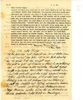 Letter from Curt and Regina Schönwald to Henry Wald, August 7, 1939