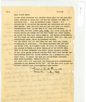 Letter from Curt and Regina Schönwald to Henry Wald, April 10, 1939