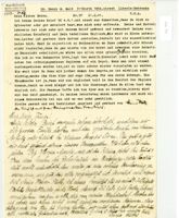 Letter from Curt and Regina Schönwald to Henry Wald, February 21, 1941