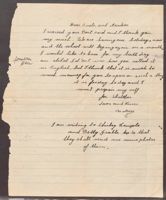 Letter from Beate Stern to Albert and Flora Schmidt and Bertha Gottlieb, 1946