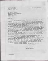 Letter from Bertha Gottlieb to Otto M. Schiff, September 3, 1946