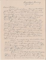Letter from Clarence Williams to Gretchen Williams, June 1, 1945