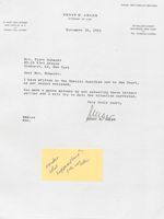 Letter from Ernst Adler to Flora Schmidt, November 30, 1955