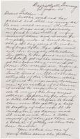 Letter from Clarence Williams to Gretchen Williams, June 3, 1945