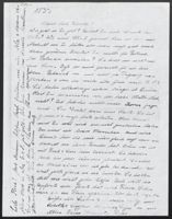 Letter from Rosa Stern with note from Moritz Stern to Flora Gottlieb