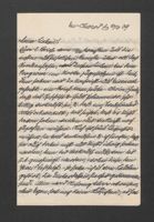 Letter from Adolf Abraham Fackenheim and Gerda Oppenheimer to Alfred and Käte Speier, February 10, 1939