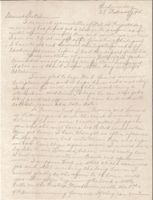 Letter from Clarence Williams to Gretchen Williams, February 28, 1945