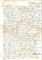 Letter from Clarence Williams to Gretchen Williams, February 13, 1945