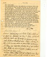 Letter from Curt and Regina Schönwald to Henry Wald, July 31, 1939