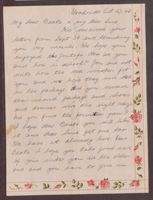 Letter from Albert and Flora Schmidt to Beate and Susie Stern, October 27, 1946