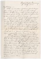 Letter from Clarence Williams to Gretchen Williams, May 31, 1945