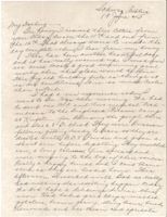 Letter from Clarence Williams to Gretchen Williams, June 19, 1945