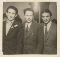 Ignac Grossman with friends