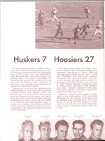 1947 Cornhusker Yearbook: Huskers 7 Hoosiers 27