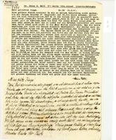 Letter from Curt and Regina Schönwald to Henry Wald, February 14, 1941