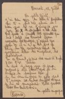 Letter from Victoria to Bea Karp, July 18, 1945