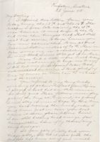 Letter from Clarence Williams to Gretchen Williams, June 23, 1945