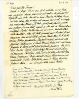 Letter from Curt and Regina Schönwald to Henry Wald, March 28, 1940