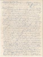 Letter from Clarence Williams to Gretchen Williams, July 16, 1945