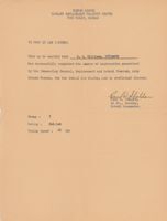 Clarence Williams Clerk Certification