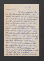 Letter from Lilly W. Karger to the Speiers, January 26, 1939