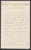 Letter from Ella Kaufman to Alfred and Käte Speier, November 24, 1936