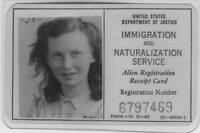 Beate Stern (Bea Karp) Naturalization Card