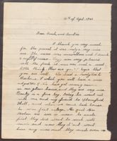 Letter from Beate Stern to Albert and Flora Schmidt and Bertha Gottlieb, September 30, 1946