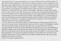 Email from Bea Karp to Susie and Kurt Philipp, March 5, 2002