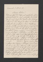 Letter from Bertha Putzel Blüth to the Speiers, November 29, 1938