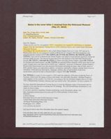 Email from Jo-Ellyn Decker to Hershel Shapiro, May 27, 2010