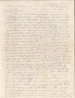 Letter from Clarence Williams to Gretchen Williams, July 17, 1945
