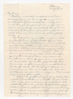 Letter from Clarence Williams to Gretchen Williams, April 28, 1945