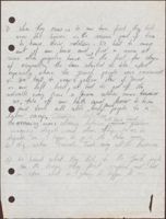 Irving Shapiro's Handwritten Story