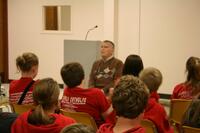 Louis Leviticus Speaks to Norfolk Catholic School Students