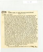 Letter from Curt and Regina Schönwald to Henry Wald, March 3, 1941