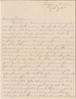 Letter from Clarence Williams to Gretchen Williams, July 9, 1945