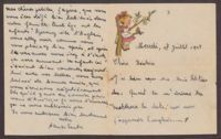 Letter from Senta and Mimi Loewenstein to Bea and Susie Stern, July 17, 1945