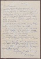 Letter from Gretchen Williams to Clarence Williams, May 6, 1944